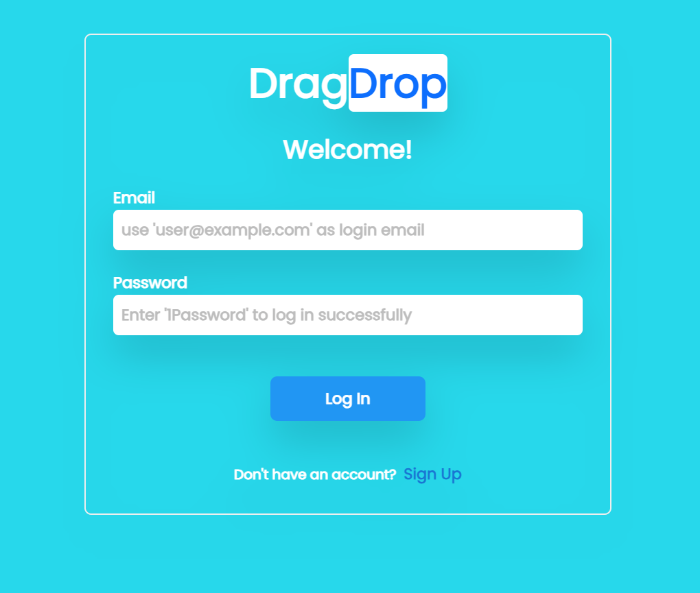Drag and Drop