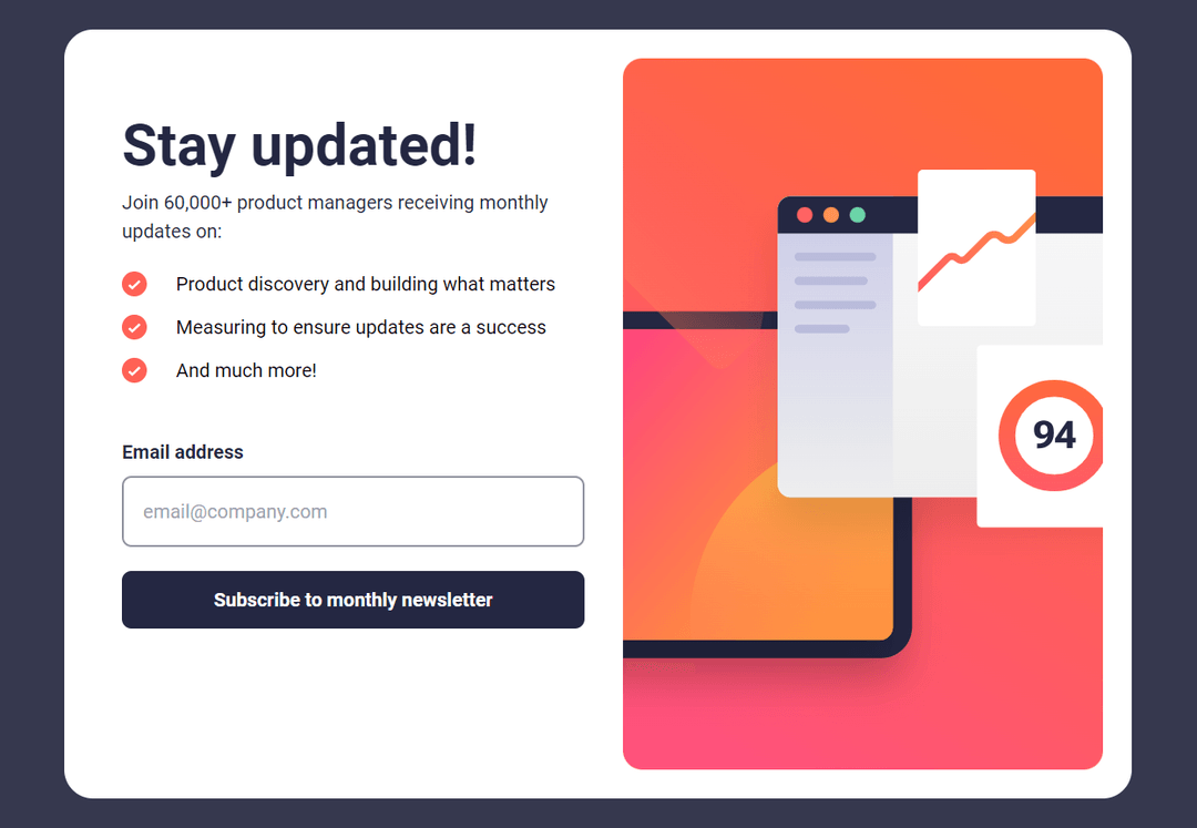 Newsletter Subscription